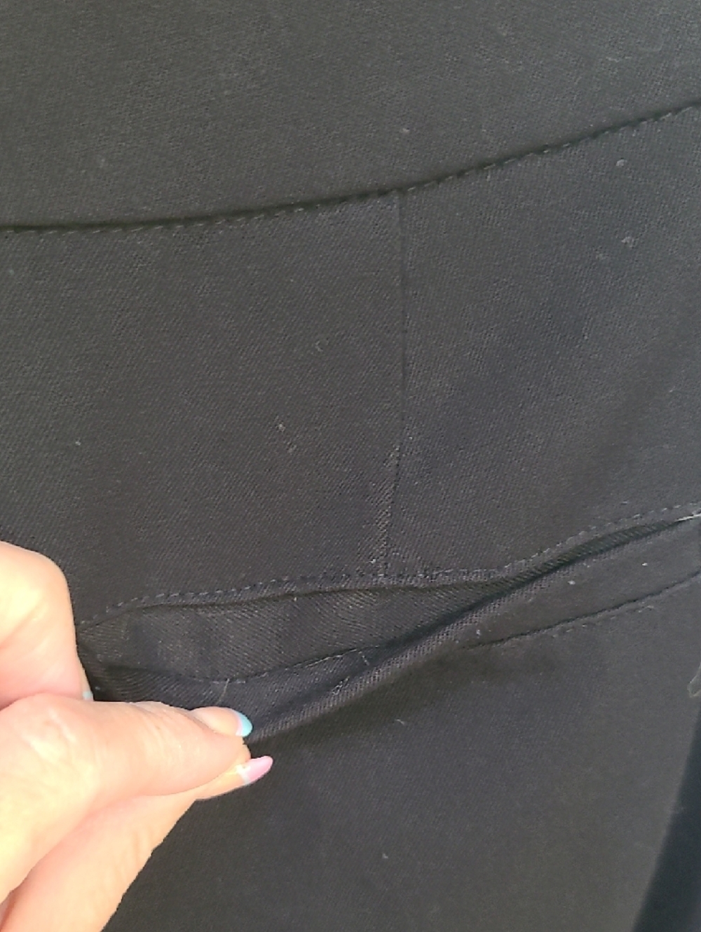 Maurices 2 Short Black Womens Dress Pants - Picture 7 of 10
